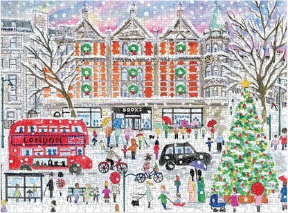 Michael Storrings Christmas in London 1000 Piece Puzzle