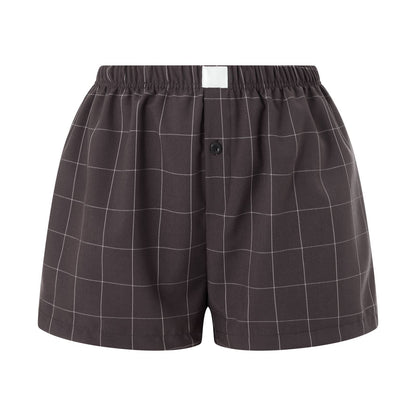 Gingham Boxer Shorts