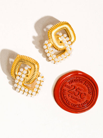 Cometa Chain Earrings