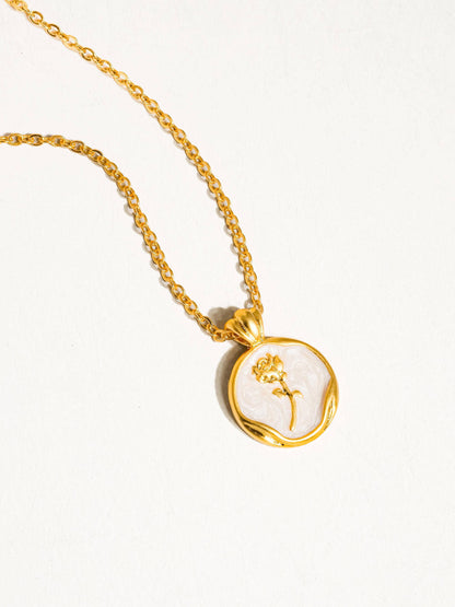 Mallory Coin Necklace