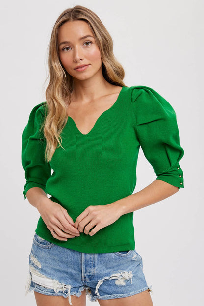 Puff Short Sleeve Top