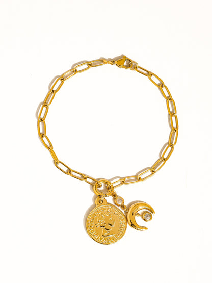 Lark Coin Bracelet