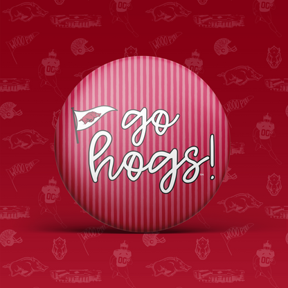 Arkansas Game Day Tailgate Buttons | Game Day Pins
