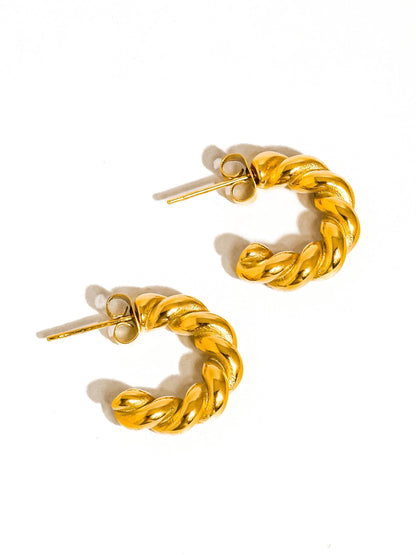 Brume Braided Hoops