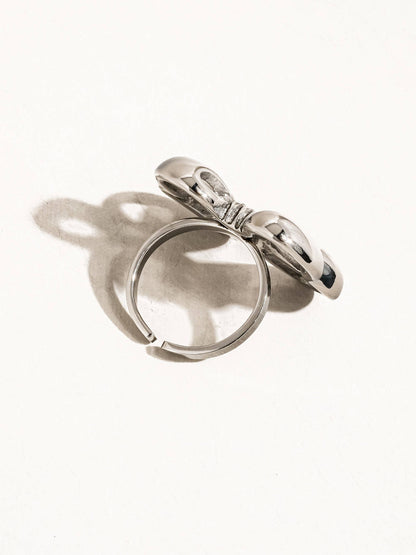 Ronda Silver Bow Ring