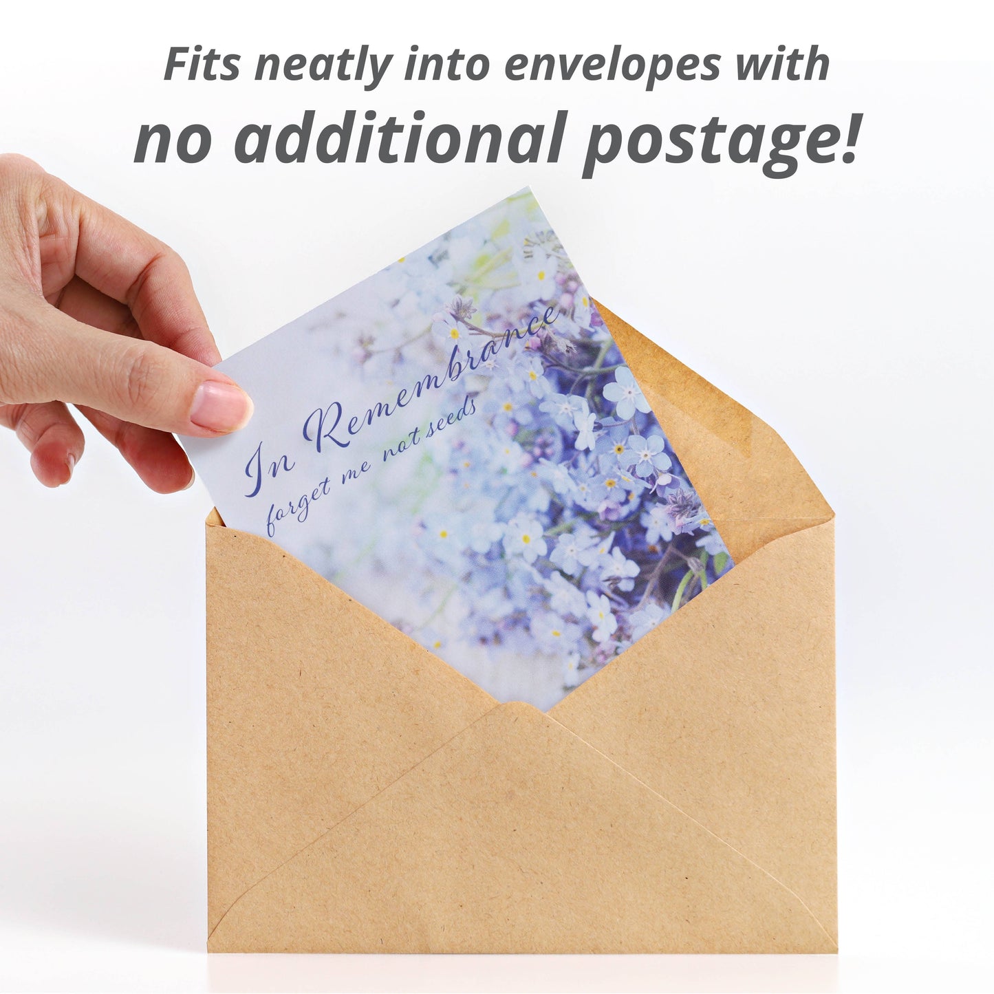 In Remembrance Love Left Behind Forget Me Not Seed Packets