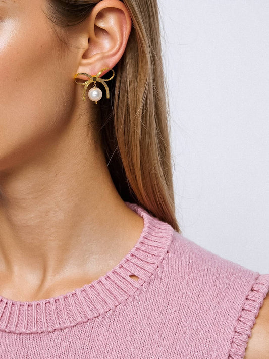 Alice Bow Earrings