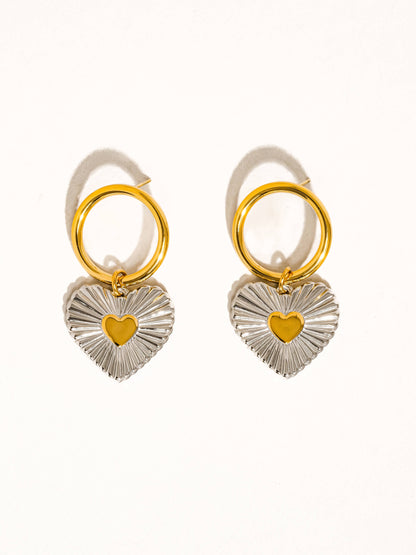 Annette Heart Earrings