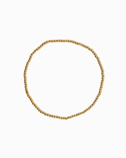 Pave Clover and CCB Bead Bracelet Set of 5