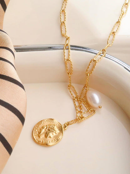 Isaline Coin Necklace
