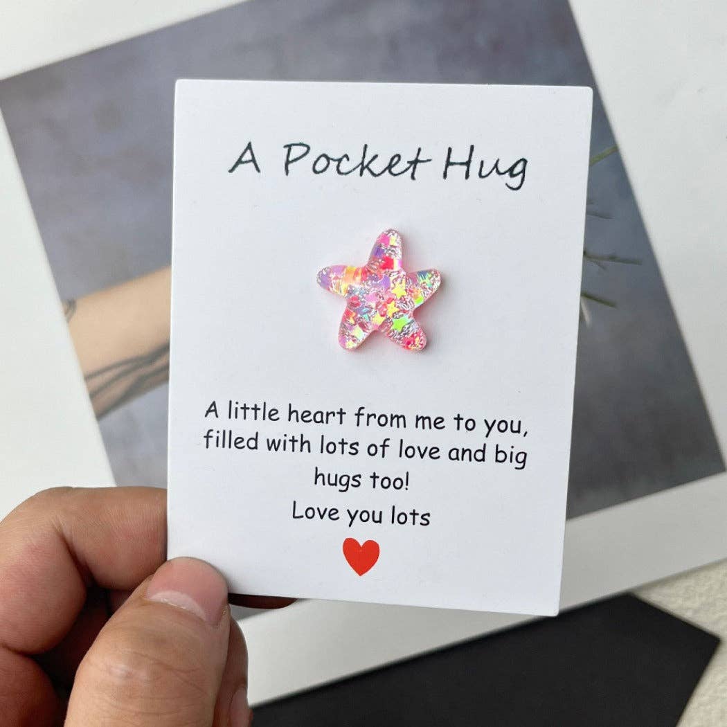 Shimmering Pocket Hug