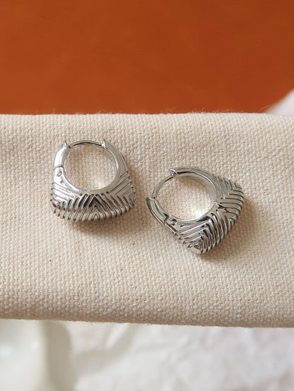 Prisme Textured Hoops