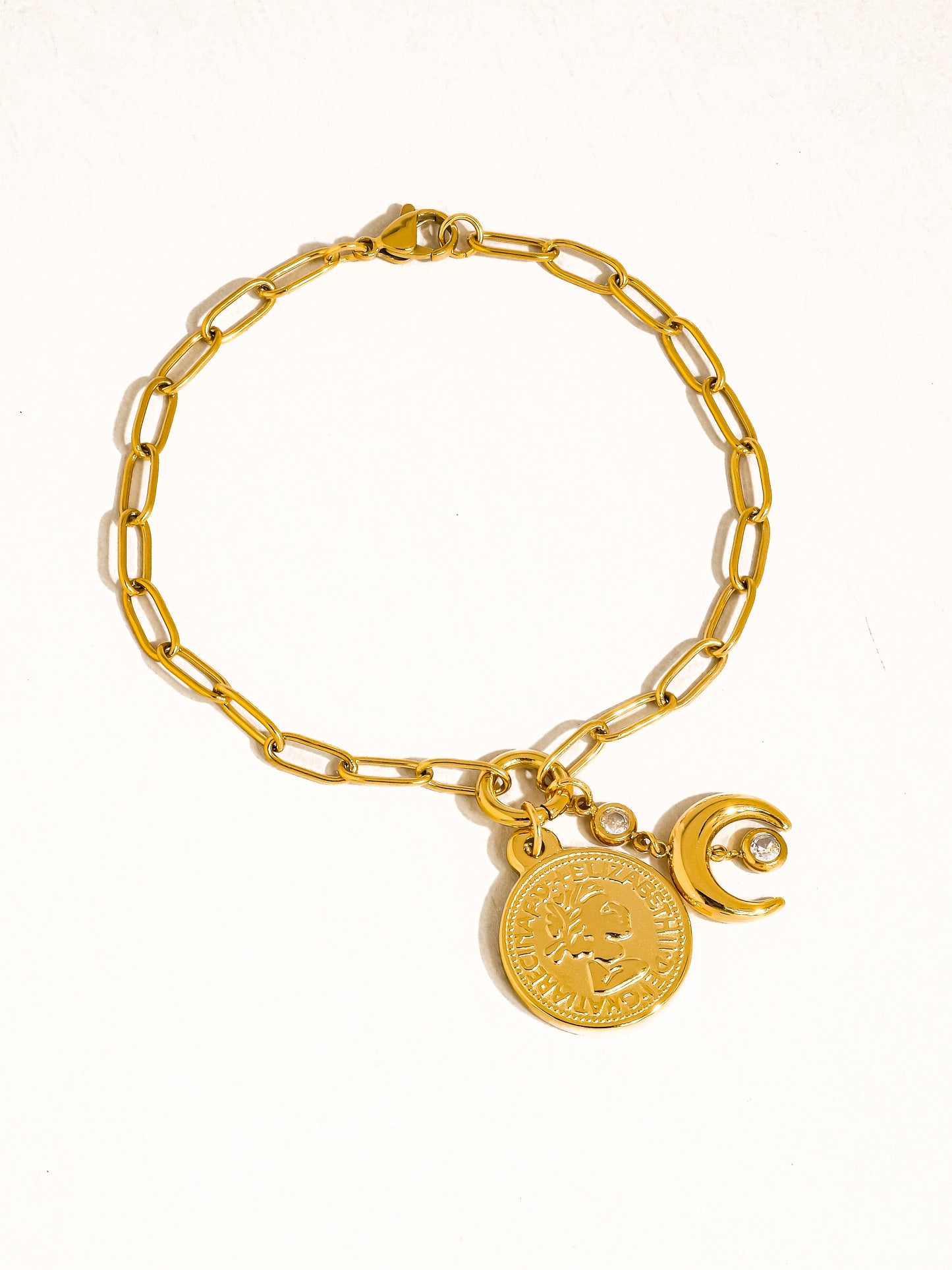 Lark Coin Bracelet
