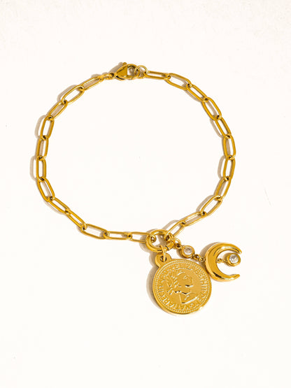 Lark Coin Bracelet
