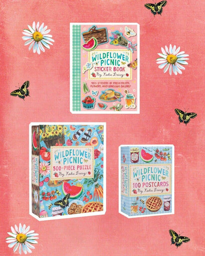 Wildflower Picnic 500-Piece Puzzle