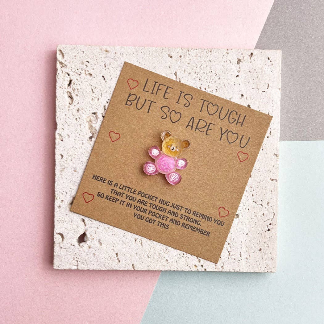 Pocket Hug Rainbow Bear