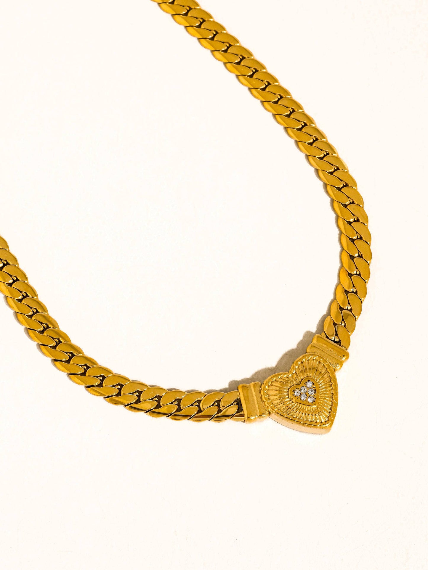 Arwen Heart Chain Necklace