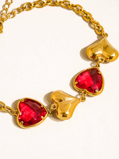 Gemalyn Heart Bracelet