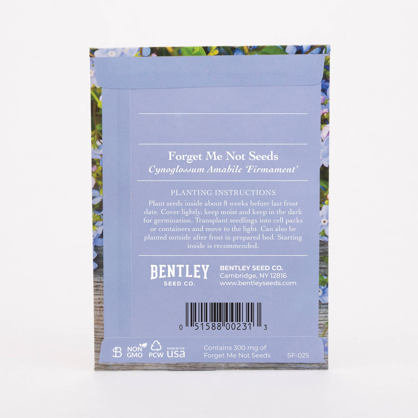 Seeds of Remembrance Memorial - Forget Me Not Seed Packets