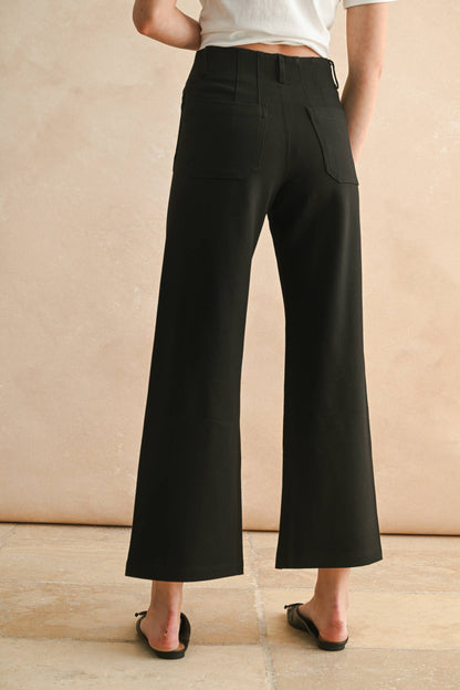 Green Ponte Pants