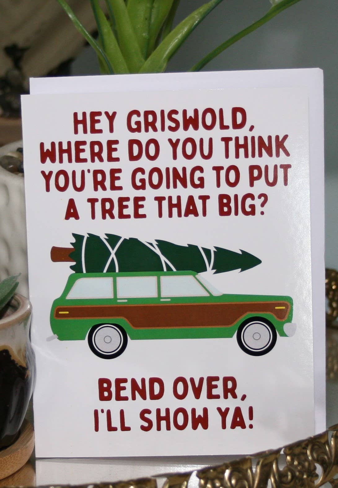 Tree That Big Greeting Card