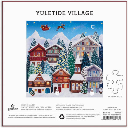 Yuletide Village 500 Piece Puzzle