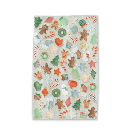 Mint Christmas Cookies - Holiday Tea Towel