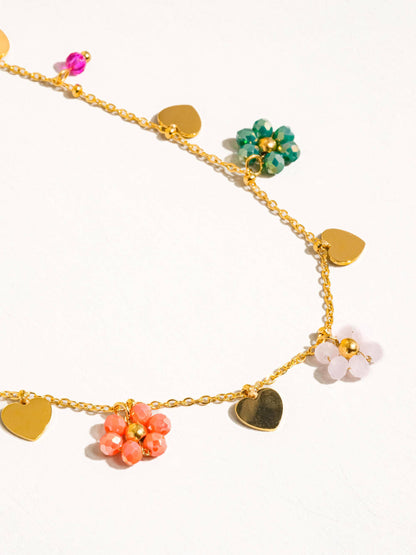Melvin Flower Necklace