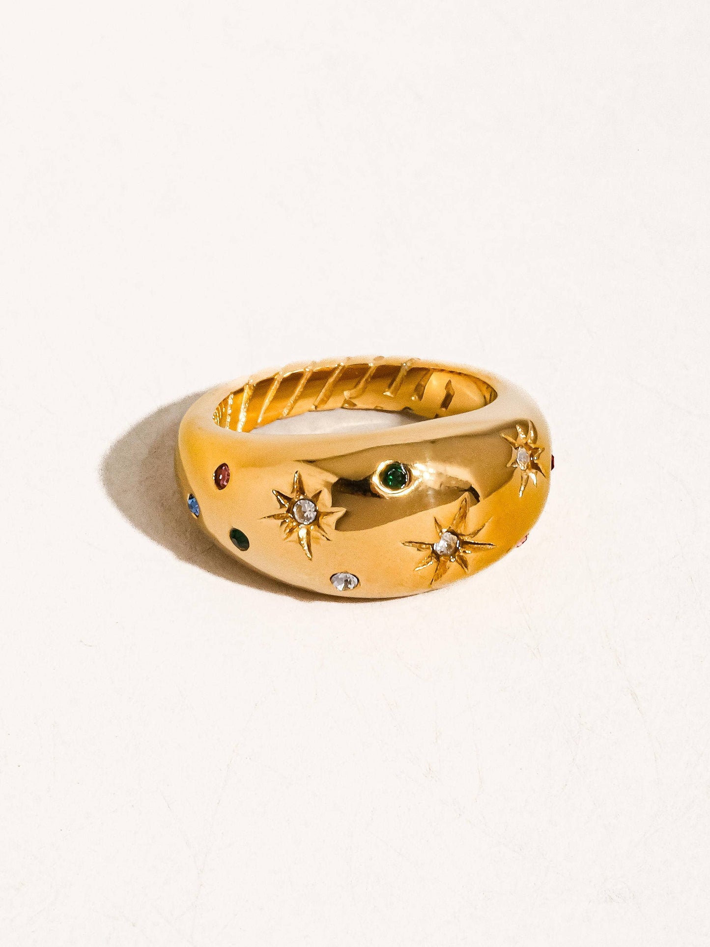 Angela Star Dome Ring