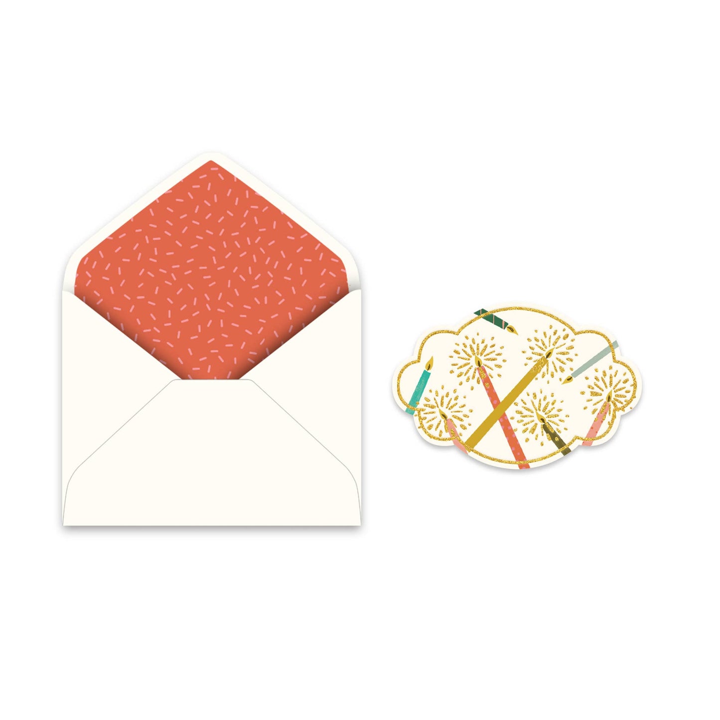 Sparkling Wish Deluxe Greeting Card