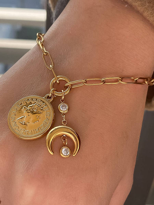 Lark Coin Bracelet
