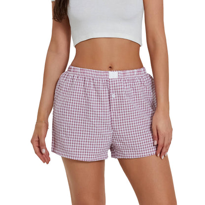 Gingham Boxer Shorts