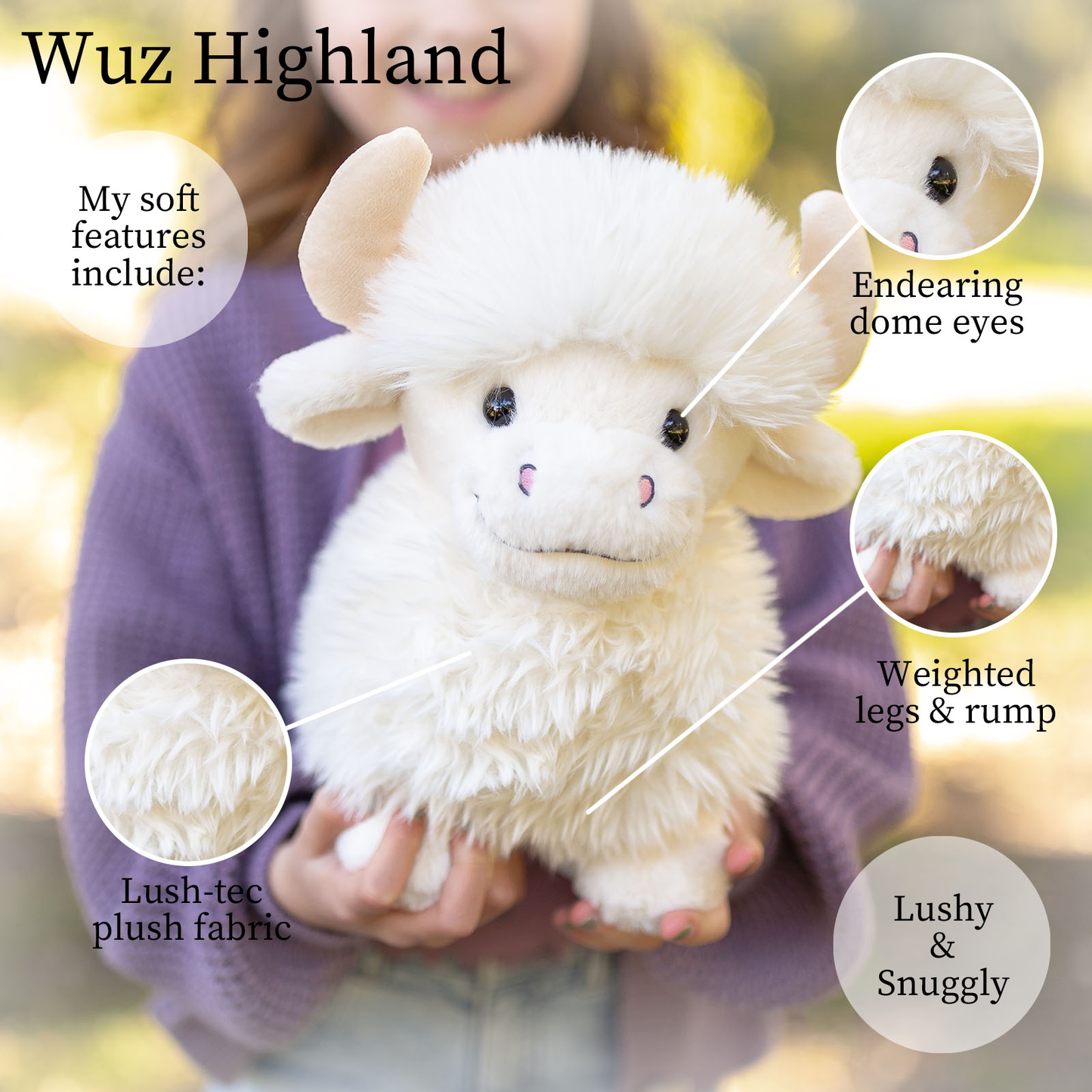 Highland Cow Plush Toy