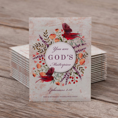 God's Masterpiece - Bird & Butterfly Wildflower Mix Seed Packets