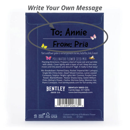 Bee Kind To Earth & Pollinators - Pollinator Flower Mix