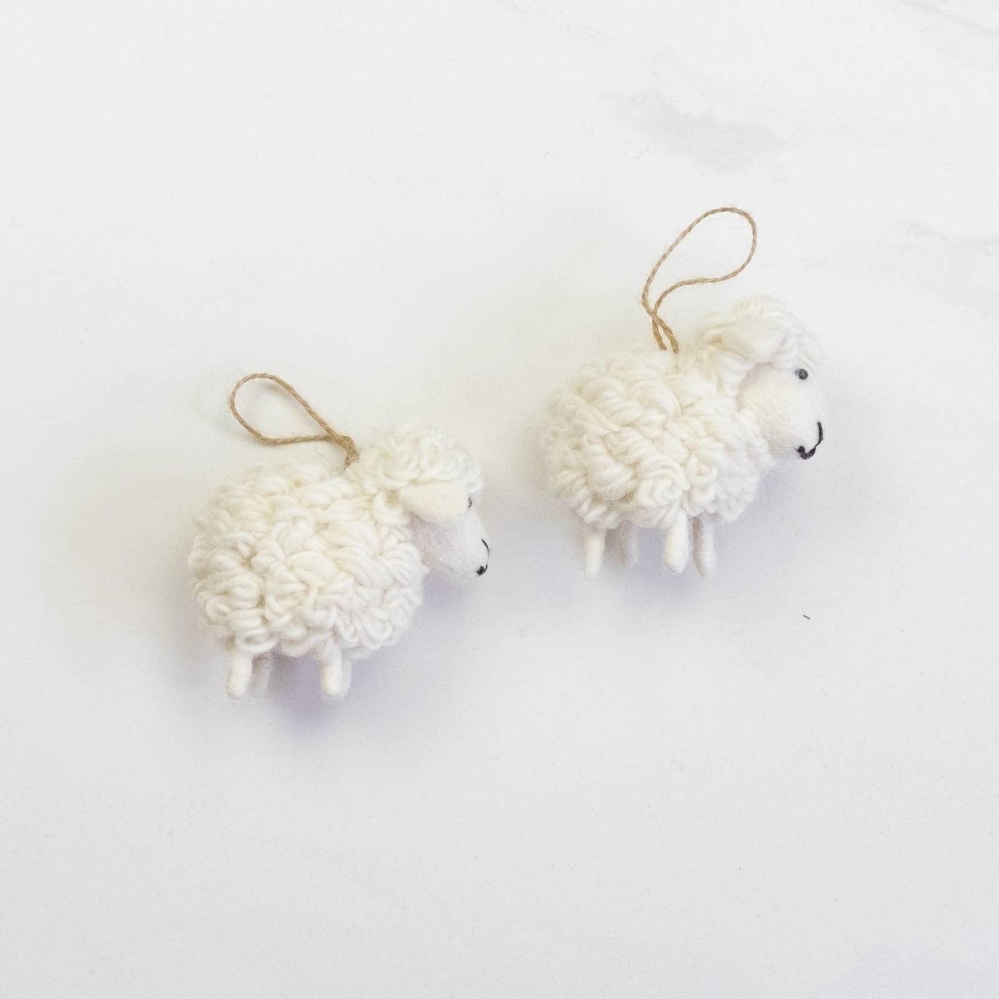 White Sheep Ornament