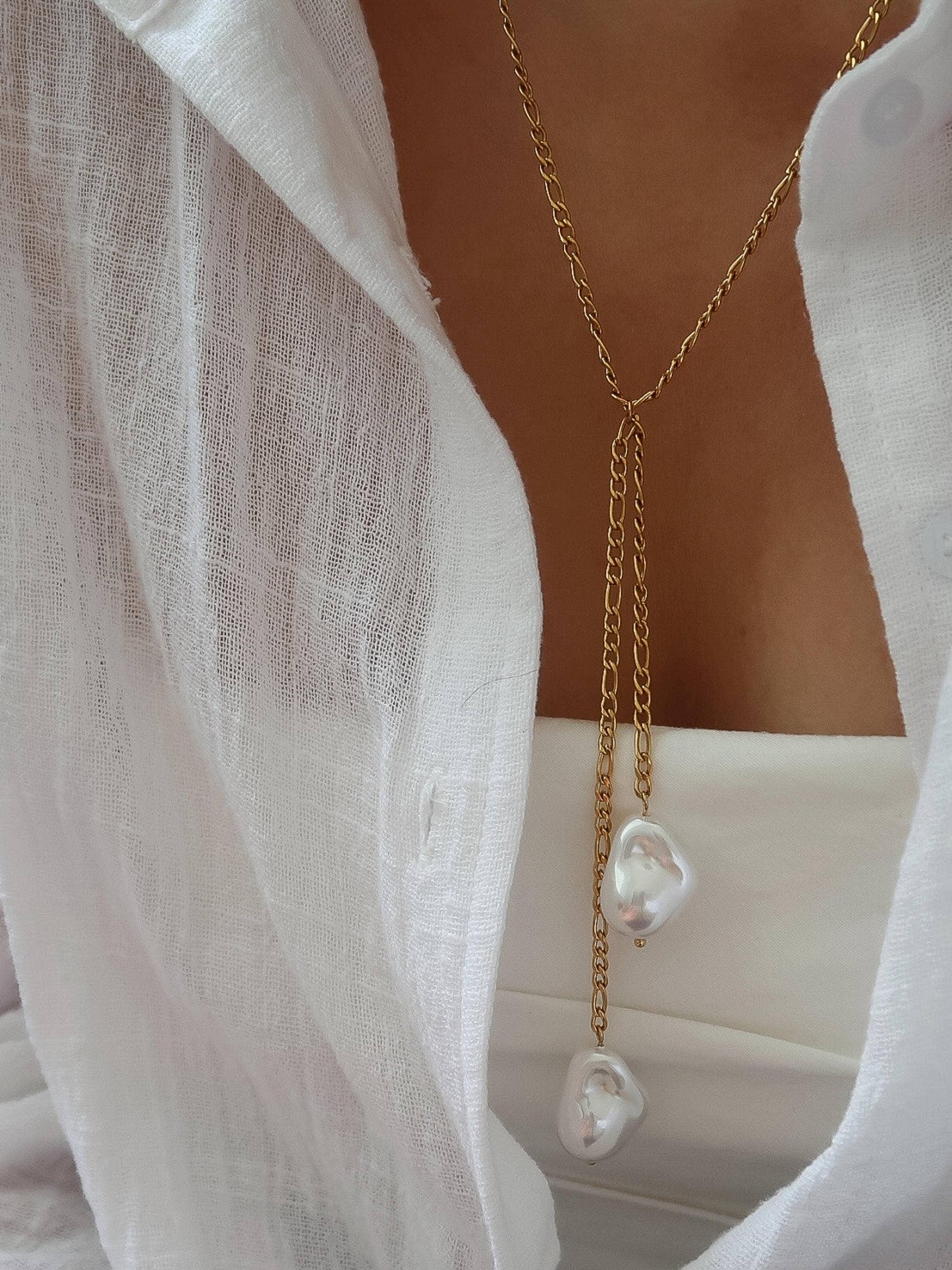 Trévia Pearl Necklace