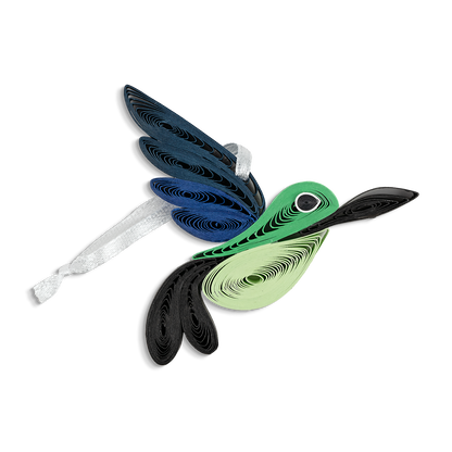Quilled Bird Ornaments Box Set