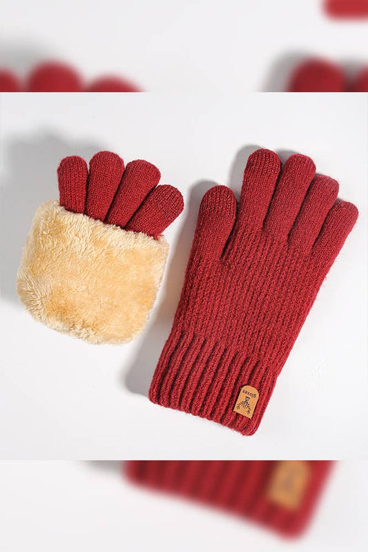 Fleece Warm Gloves