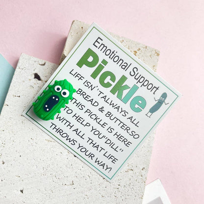 Pocket Hug Pickle Emotional Support Companion