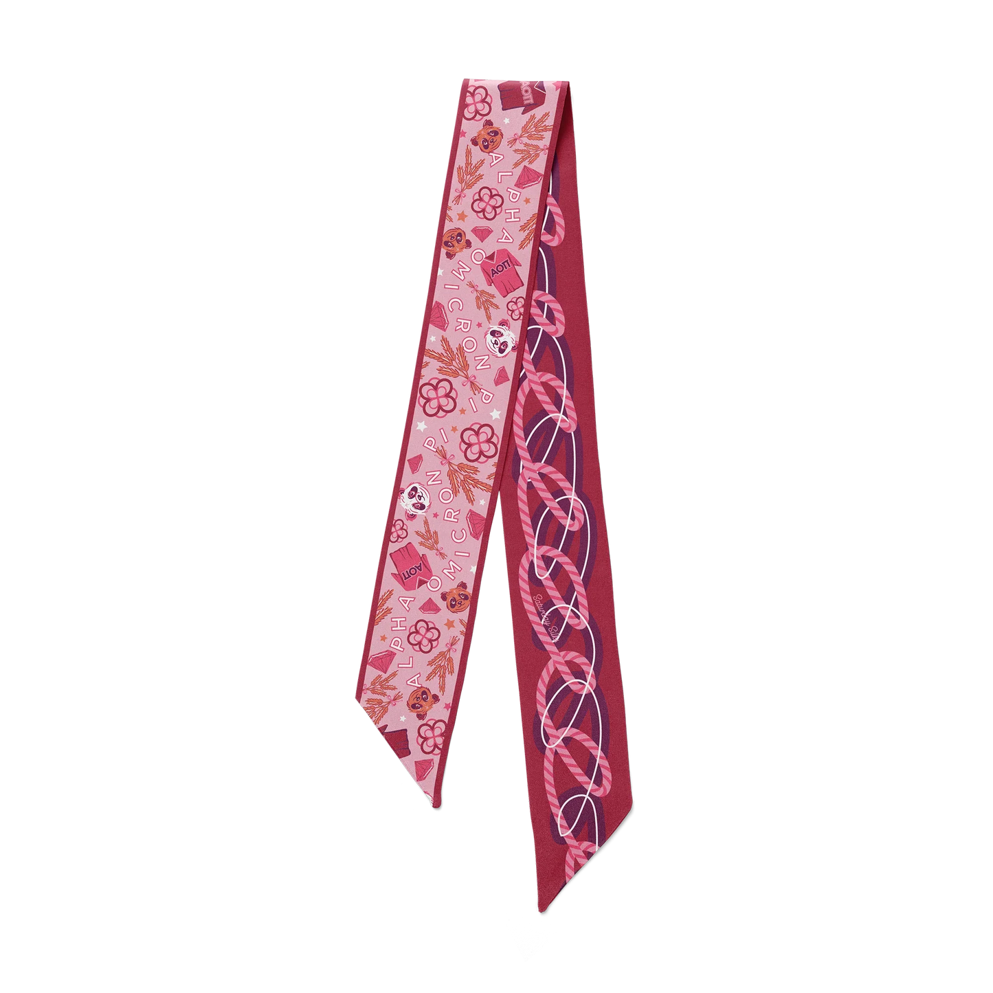 Sorority Skinny Scarf