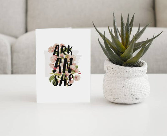 Arkansas Peach Blossom Notecard