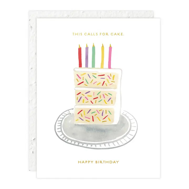 Birthday Slice - Birthday Card