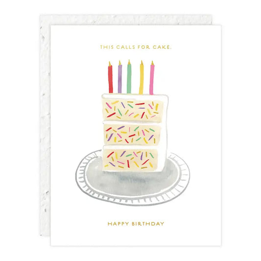 Birthday Slice - Birthday Card