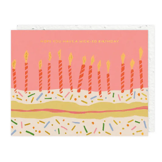 Candle Wishes - Birthday Card