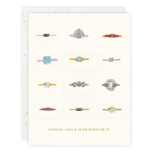 Fiancé - Engagement Card