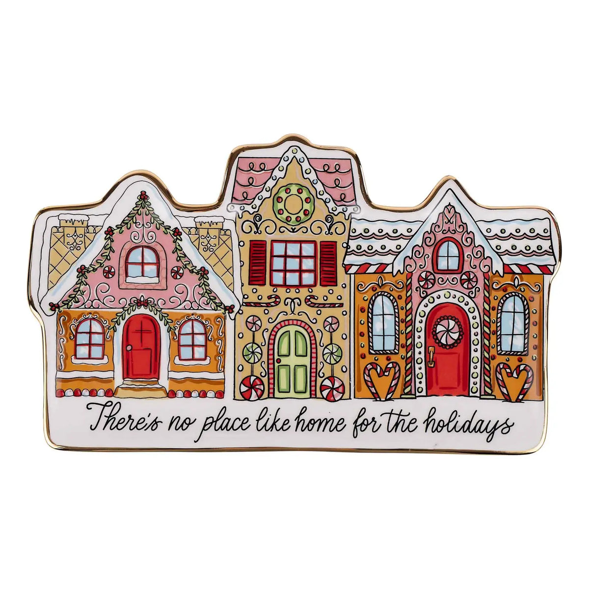 Home For the Holidays Gingerbread Trinket Tray