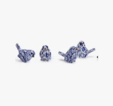 Chinoiserie Blue Robin