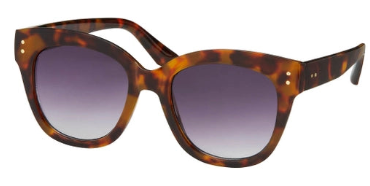 Rounded Cat Eye Sunglasses