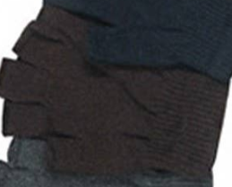 Solid Fingerless Gloves